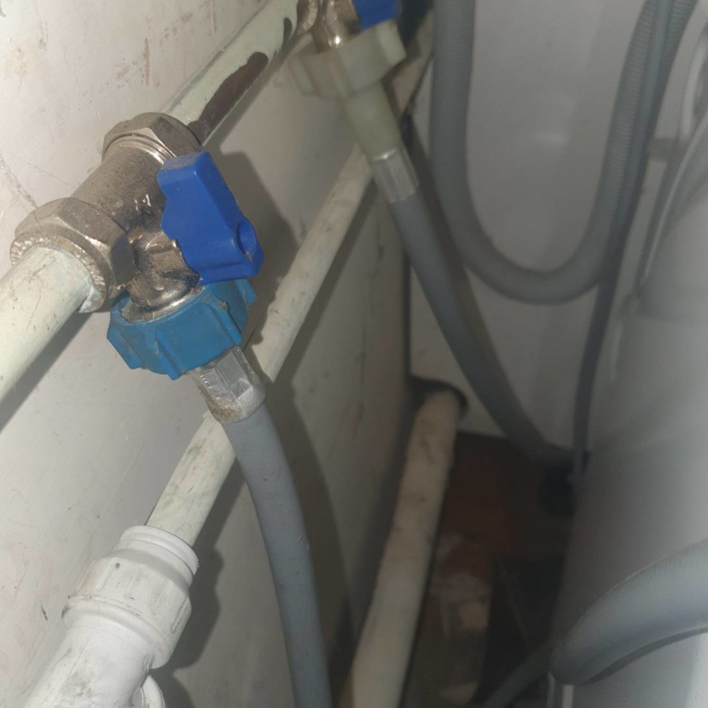 Pipe work repaired by plumber